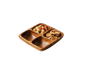 Manufacture Square Shape Coffer <b>Table</b> Decorative Wooden Dry Fruits Tray Top Trendy & Hot Selling Product - Product Image 1