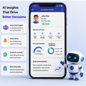 Solución de Inteligencia del Cliente con IA, Análisis Comportamental, Segmentación, Web Móvil - Product Image 3