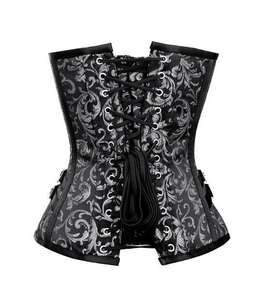 Corsés para Mujer, Sexy, Moldeadores, Modernos, de Brocado, para Tallas Grandes, Transpirables - Product Image 3