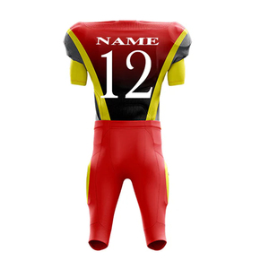 New Style American Football Uniform Sets for Adults Short Sleeve Customizable Player <b>Name</b> & Team <b>Name</b> Wholesale Price - Product Image 2
