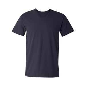 T-shirt col V pour homme de qualité supérieure, 100% coton, t-shirt col V uni en coton de haute qualité pour le fitness - Product Image 4