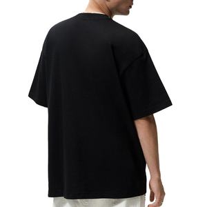 Camiseta de hombre de alta calidad 100% algodón, cuello redondo, transpirable, diseño liso, informal, ecológica, de punto, manga corta, formal. - Product Image 4