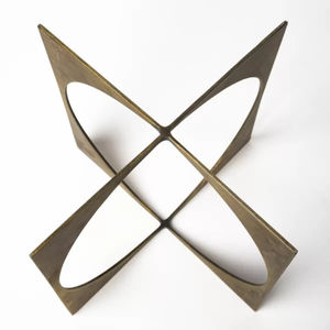 Escultura Metálica Decorativa en Oferta, Estatua Artística para Sala de Estar, Oficina, Decoración del Hogar, Diseño Geométrico, Decoración de Interiores de Lujo, Regalo - Product Image 6