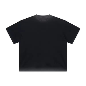T-shirt long vintage délavé à l'acide pour hommes, 100% coton, confortable, vierge, coupe oversize, col rond, respirant, séchage rapide, personnalisable, vente en gros - Product Image 3