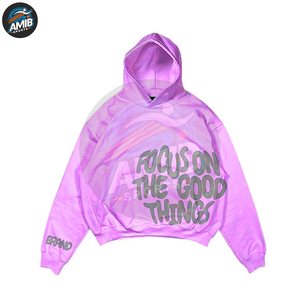 Sudaderas con Estampado Puff de Primera Calidad Hechas a Medida, Sudaderas Básicas de Invierno de Felpa Gruesa, Sudaderas con Estampado Puff de Algodón Mezclado al por Mayor - Product Image 6