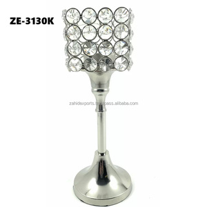 Lanterne à bougie artisanale écologique en fer forgé, décoration d'intérieur, porte-bougie de table de luxe pour la Saint-Valentin - Product Image 2