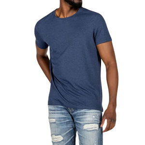 Camisetas de Hombre de Primera Calidad con Diseño de Hombros Caídos, Logotipo OEM Personalizado, Camiseta 100% Algodón, Camiseta Extra Grande de Lujo - Product Image 1