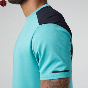 Conjunto de Camiseta y Pantalones Cortos Deportivos Personalizados con Logotipo OEM, Ropa Deportiva Informal de Poliéster y Elastano - Product Image 2