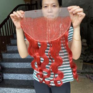 Vente en gros tendance de haute qualité Body Wave rouge paquets de cheveux humains vietnamiens pour les femmes noires vendeurs - Product Image 5