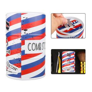 Professional Razor <b>Blade</b> Storage Recycling Box IKZARSA CIK-107 ABS <b>Barber</b> <b>Blade</b> Disposal Container Salon Barbershop Customized - Product Image 6