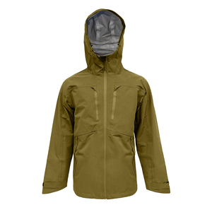 Chaqueta Cortavientos con Capucha para Hombre, Color Sólido, Logotipo Personalizado, Estampado Frontal, Ropa Casual para Exteriores, Ropa de Invierno, Corte Regular - Product Image 2