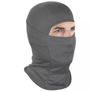 GENERSA SPORTS <b>Blue</b> <b>Balaclava</b> Face Mask Full Coverage Outdoor Unisex 100% Polyester Adult Size 56-58CM Breathable Waterproof - Product Image 2