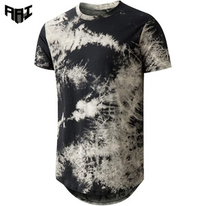 Camisetas de Hombre de Alta Calidad OEM, 100% Algodón, Estampadas, Holgadas, Estilo Urbano, Lavado Ácido, Manga Corta - Product Image 1