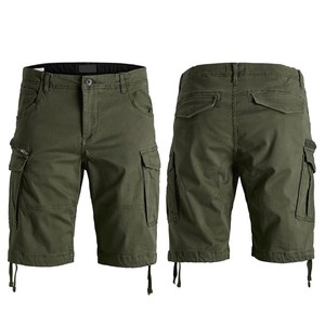 New Fashion Men's <b>Cargo</b> <b>Shorts</b> 100% Cotton Quick Dry Drawstring Closure Durable Fabric <b>Lightweight</b> Hot Selling Top Trending - Product Image 1