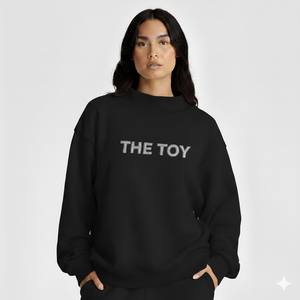 Sudadera de Invierno de Alta Calidad para Mujer, Estilo Francés, Hombros Caídos, Cuello Alto, Poliéster/Algodón, Personalizable, de Secado Rápido - Product Image 5