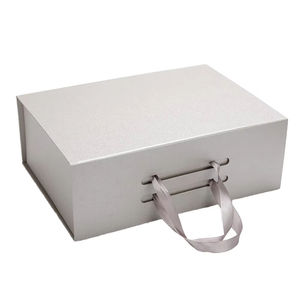 Luxury Foldable Magnetic Gift <b>Boxes</b> Ribbon Custom <b>Paper</b> Packing Solution for <b>Storage</b> Sponge Lining Matt Lamination Free Sample - Product Image 3