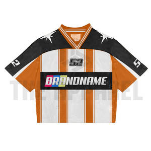 Camiseta Deportiva de Malla Tejida Personalizada al por Mayor para Hombre, Transpirable, de Poliéster, con Estampado Digital, Cuello en V, de Secado Rápido, Marca Privada - Product Image 3