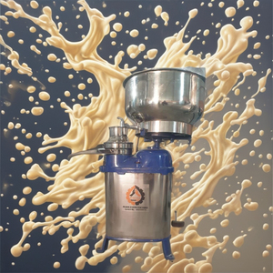 Separador de Crema Motorizado de Alta Precisión con Control PLC de Pranam Ji Engineering Works, Capacidad de 30L/h, 240V, 1 Año de Garantía - Product Image 1