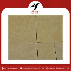 Grès beige de Dholpur pour revêtement mural décoratif et pour projets de villas et d'hôtels, extérieur et intérieur - Product Image 6