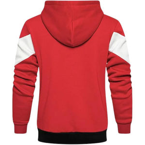 Sweat à capuche streetwear pour homme OEM personnalisé de haute qualité, vierge, zippé, vintage, double couche, délavé à l'acide, effet soleil, usé, avec poches, 100% coton - Product Image 4