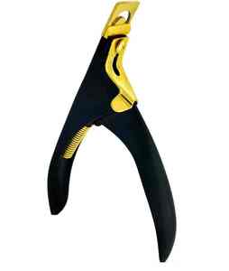 Black Stainless Steel Curved Sharp Durable Nail Clipper Professional Ergonomic Manicure Pedicure Cutter Wide Jaw Opening Finger - Product Image 3