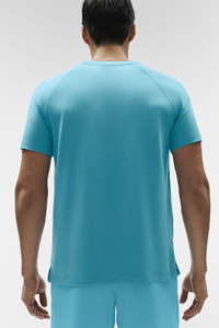 เสื้อยืดคอกลมผ้าฝ้ายสำหรับผู้ชาย สีพื้น สวมใส่สบาย แฟชั่นลำลอง - Product Image 5