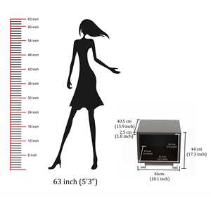 Mesa de Noche de Diseño Moderno Leo - Product Image 5