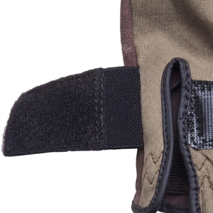 Guantes de Cuero Completos, Resistentes al Viento, con Cierre de Gancho y Bucle, Palma Antideslizante, para Verano, Unisex, para Montar - Product Image 4