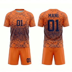 Conjunto de Camiseta y Pantalones Cortos de Balonmano Personalizados Azul Marino de Alta Calidad |   Tiempo de Entrega Más Rápido - Product Image 6