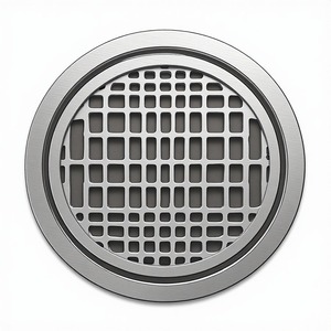 Luxury Solid Brass Metal <b>Drain</b> Cover Crafted For Elegant Bathroom And Kitchen Floor <b>Drain</b> Applications With Lasting Performance - Product Image 2