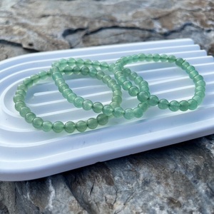 Natural Green Aventurine <b>Bracelet</b> Aventurine <b>Beaded</b> <b>Bracelet</b> For Healing Reiki Energy Jewelry Wholesale 8mm - Product Image 6