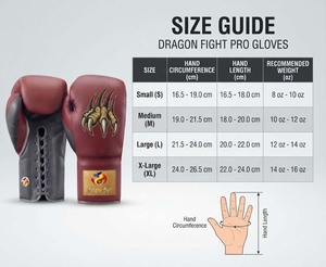 Guantes de Boxeo DF-BGArg2 de 14 oz con Cordones, Rojos/Grises, de Cuero, para Sparring, MMA, Kickboxing, Gimnasio, Entrenamiento de Artes Marciales para Adultos - Product Image 6