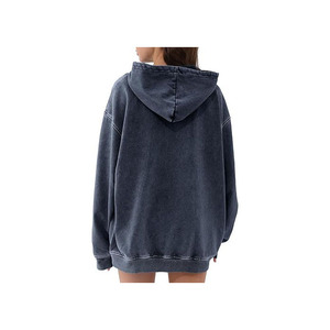 Sweat-shirts à capuche en coton vintage, délavés (effet dur et doux), coupe ample, décontractés, style gothique, Y2K, pour hommes, femmes et unisexe, personnalisables - Product Image 3