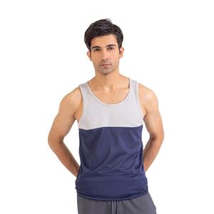 <b>Mens</b> Colorblock Tank Top Dri Fit Moisture Wicking Polyester Sleeveless Comfortable <b>Mens</b> Tank Top Best for Hot Conditions Use - Product Image 1