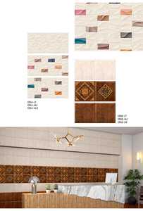 กระเบื้องบุผนังเซรามิกแบบมันเงาขนาด 300x600 มม. ลายดอกไม้ตกแต่ง สำหรับห้องน้ำ ห้องครัว กระเบื้องตกแต่งภายในสไตล์โมเดิร์น - Product Image 3