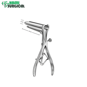 Espéculo Rectal Manual de Alta Calidad, de Acero Inoxidable, de 3 Puntas, Dilatador Anal, Abridor, Quirúrgico Clase I, Certificado CE, Hasni - Product Image 2