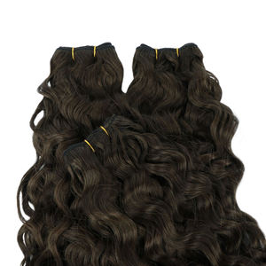 Extensions de cheveux humains Remy ondulés de luxe, ondulations naturelles lisses pour femmes, volume et longueur capillaires, et coiffage professionnel en salon - Product Image 5