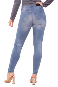 URBANGAZER INDUSTRIES Everyday Wear Womens Denim Jeans Premium Cotton Drop-Crotch <b>Waterproof</b> Streetwear Wholesale Manufacturer - Product Image 3