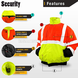 เสื้อแจ็คเก็ตยามรักษาความปลอดภัยคุณภาพพรีเมียม เสื้อผ้าทำงาน เสื้อแจ็คเก็ตยามรักษาความปลอดภัย ขายออนไลน์ - Product Image 4