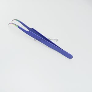 Pince à épiler d'extension de cils de qualité supérieure avec nouveau Design pince à épiler à poignée en forme de coeur pince à épiler en acier inoxydable - Product Image 4