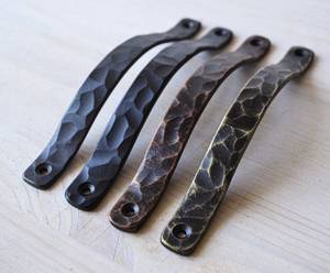 Nouvelle poignée décorative en fer pour tiroir et armoire, avec finition vintage élégante, quincaillerie rustique pour meubles de cuisine et armoires - Product Image 1
