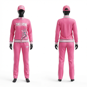 Chaqueta Deportiva de Poliéster Interlock de 300 GSM, Naranja, Blanco y Azul Marino, con Paneles, para Animadoras, Logotipo Personalizado por Sublimación, Resistente al Viento y al Agua, con Forro Polar - Product Image 6