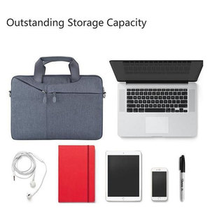 Maletín Unisex al por Mayor, de Alta Calidad, de Cuero, con Cierre, Bandolera, Bolso de Mano para Oficina, Porta Laptop - Product Image 3