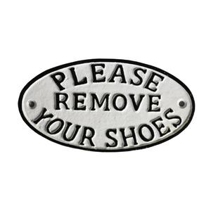 Cast Iron Warning Sign Wall Door Mount Handmade Oval Shape Beware of The <b>Dog</b> Sign Customizable Designs - Product Image 3