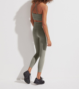 OEM Activewear Set <b>Workout</b> Outfits Womens Quick Dry Elastic Breathable Plain Gym <b>Jumpsuit</b> Women's Sports Fitness Yoga Set - Product Image 5
