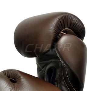 Guantes de Boxeo de Cuero de Alta Calidad, Ligeros y Cómodos, con Logotipo Personalizado, Correa de Muñeca Ajustable, Antideslizantes, Gran Venta - Product Image 4