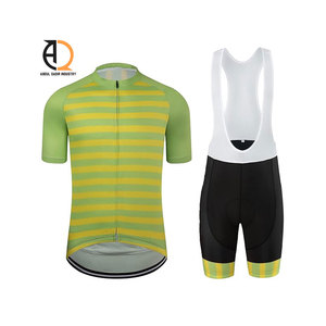 Ensemble de maillots de cyclisme isolés, kit de maillots de vélo - Product Image 3