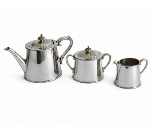 Linea Exports Inc Stainless Steel <b>Kettle</b> With Heat Resistant Handle Brass <b>Tea</b> Pot Durable - Product Image 4