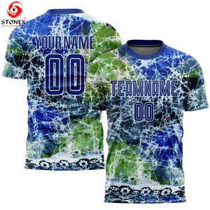 Maillot de football de haute qualité en sublimation, tenue d'équipe de football personnalisée, maillot de sport entièrement imprimé avec nom et numéro personnalisés du joueur - Product Image 5