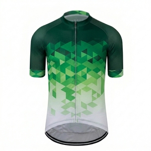 Conjunto de Ciclismo Unisex de Alta Elasticidad, Tejido Elástico Activo, Cómodo, Agradable al Tacto, Secado Rápido, Transpirable, 100% Poliéster, Mangas Cortas - Product Image 3
